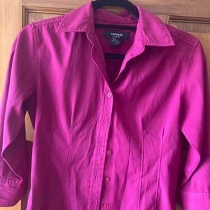 Express blouse hot pink